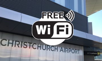ニュージーランド クライストチャーチの無料WiFi