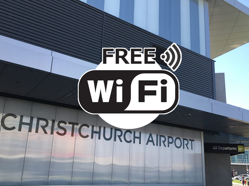ニュージーランド　クライストチャーチの無料WiFi